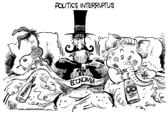 POLITICS INTERRUPTUS by Mike Lane