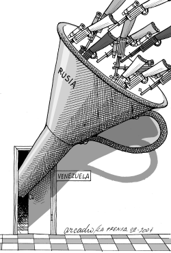 RUSSIAN GUNS TO VENEZUELA by Arcadio Esquivel