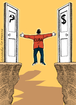 CUBA IN LIMBO  by Arcadio Esquivel