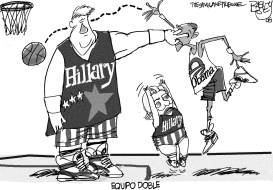 EQUIPO CLINTON by Pat Bagley