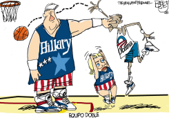 EQUIPO CLINTON  by Pat Bagley