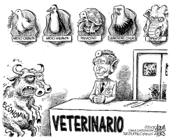 EL VETERINARIO BUSH by Adam Zyglis