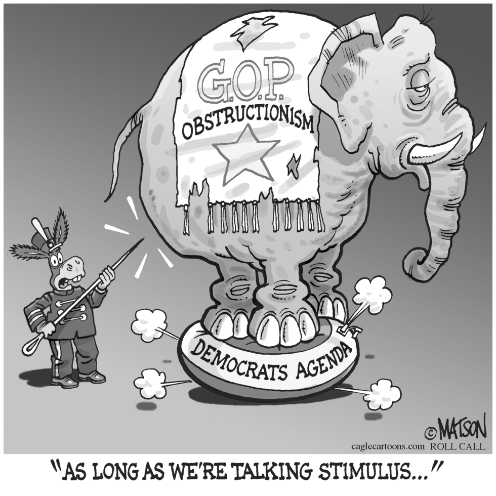  DEMOCRATIC STIMULUS by RJ Matson