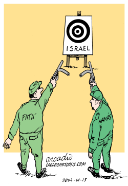 HAMAS VS. FATAH by Arcadio Esquivel