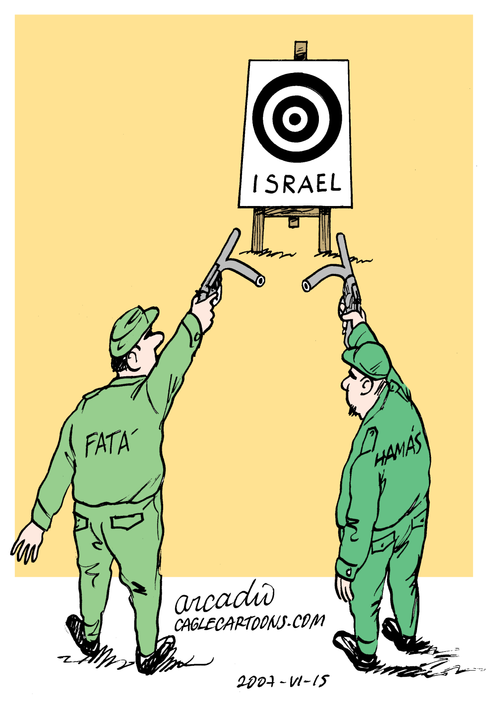  HAMAS VS. FATAH by Arcadio Esquivel