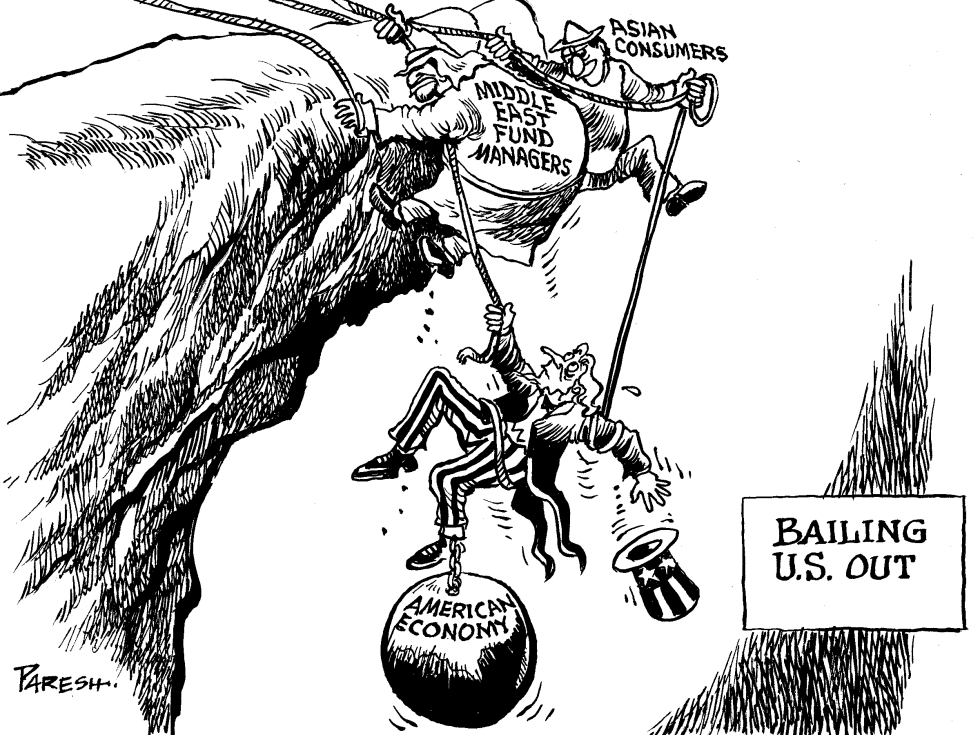  BAILING AMERICA OUT by Paresh Nath