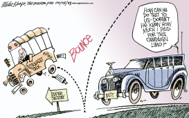 MCCAIN BOUNCE by Mike Keefe