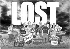 NEW CAST MEMBERS ON LOST by RJ Matson