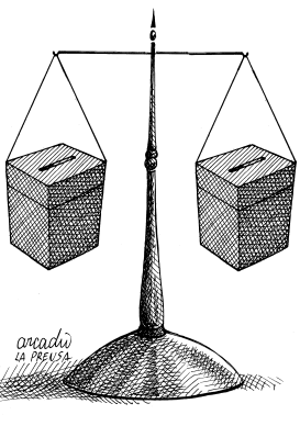 ELECCIONES CON EQUIDAD by Arcadio Esquivel