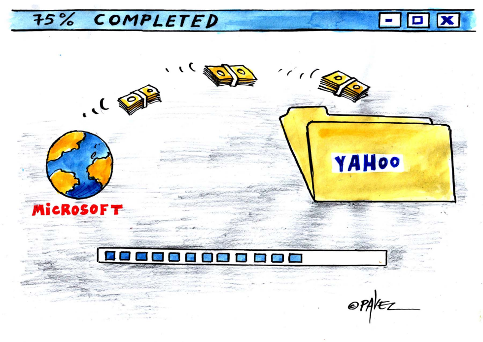  MICROSOFT BUYS YAHOO by Pavel Constantin