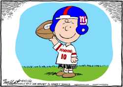 NEW YORK GIANTS by Bob Englehart