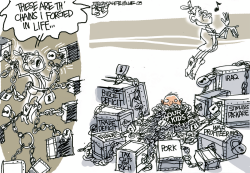 BUSH GHOST  by Pat Bagley