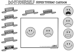 DO-IT-YOURSELF SUPER TUESDAY CARTOON by RJ Matson