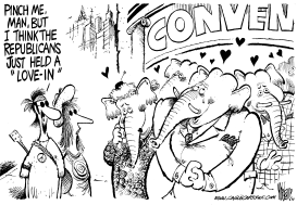 GOP LOVE IN by Mike Lane