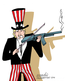 THE MUSIC OF UNCLE SAM  by Arcadio Esquivel