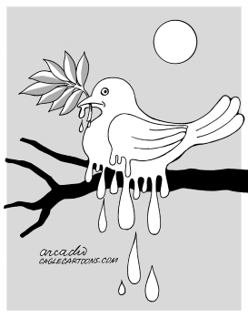 MELTING DOVE by Arcadio Esquivel