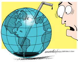 UN MUNDO SECO DE PETRóLEOCOL by Arcadio Esquivel