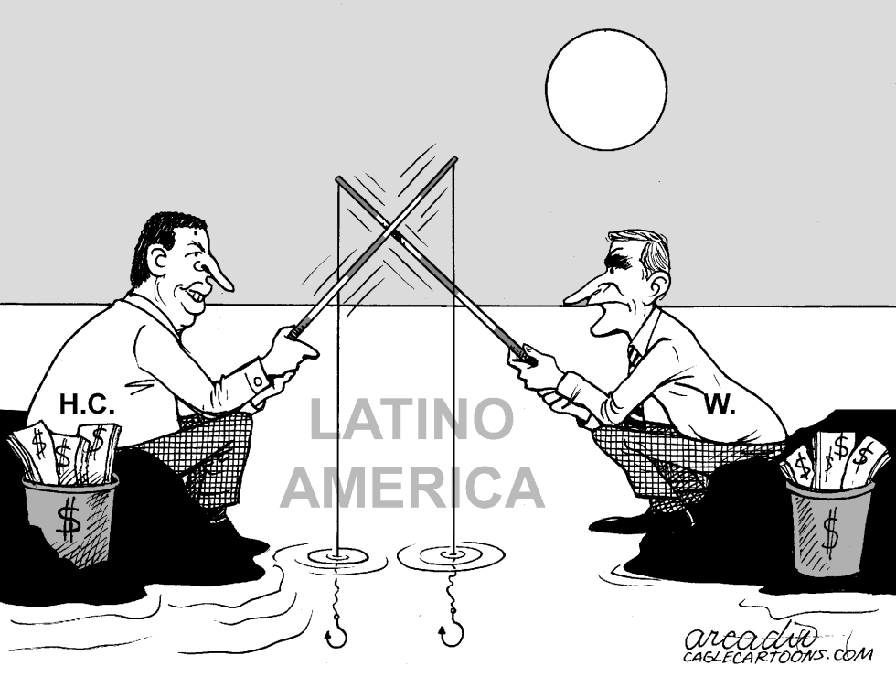  FISHING FOR INFLUENCE by Arcadio Esquivel