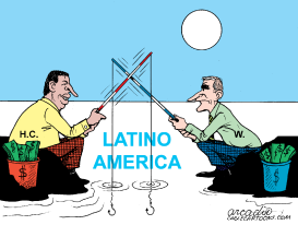 FISHING FOR INFLUENCE  by Arcadio Esquivel