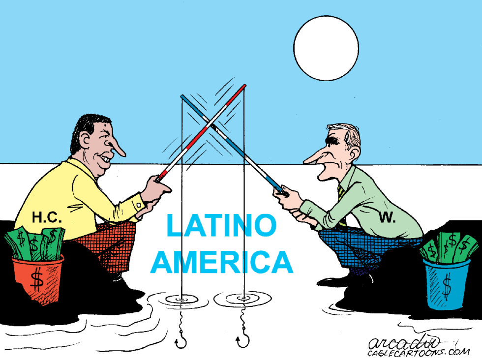  FISHING FOR INFLUENCE  by Arcadio Esquivel