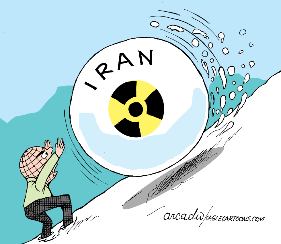  IRAN SNOWBALL  by Arcadio Esquivel