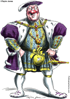 BILL CLINTON AS HENRY VII  by Taylor Jones