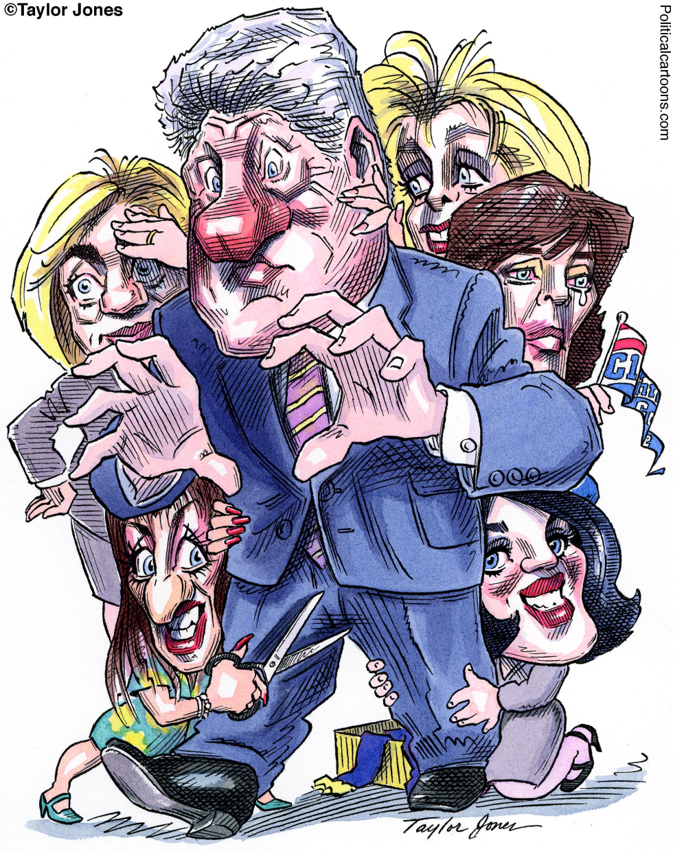  BILL CLINTON / WOMEN  by Taylor Jones