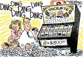 LOS CHICOS SON EL ESTIMULO by Pat Bagley