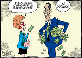 BARACK OBAMA  by Bob Englehart