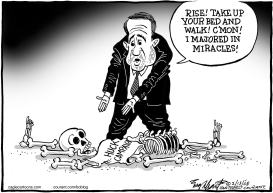 MIKE HUCKABEE by Bob Englehart