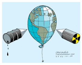 ENERGY AND DANGER  by Arcadio Esquivel