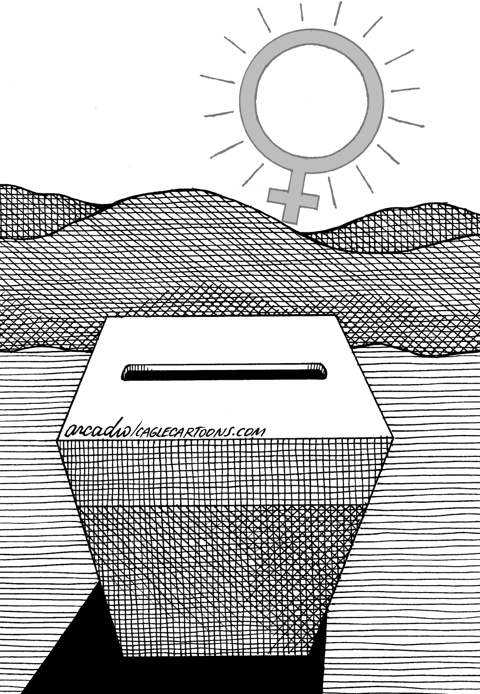  WOMEN IMPORTANT IN ELECTIONS by Arcadio Esquivel