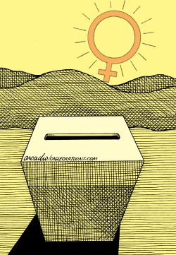 WOMEN IMPORTANT IN ELECTIONS  by Arcadio Esquivel