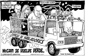 MCCAIN SE VUELVE VERDE by Wolverton