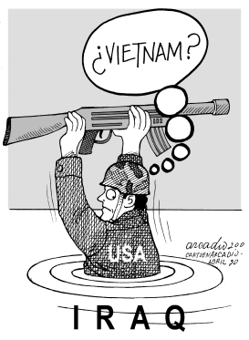 THE NIGHTMARE OF VIETNAM by Arcadio Esquivel