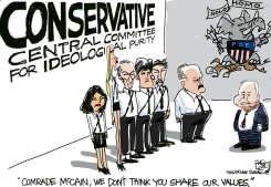 COMRADE CONSERVATIVE by Pat Bagley