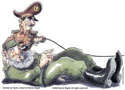 RAUL AND FIDEL CASTRO  by Taylor Jones