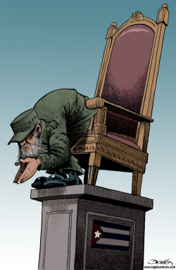 RESIGNATION OF CASTRO  by Dario Castillejos