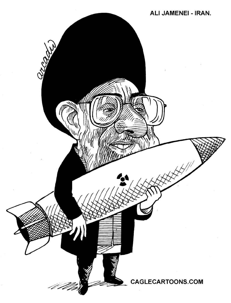  ALI JAMENEI by Arcadio Esquivel