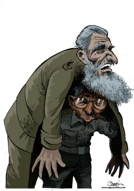 RAúL CON PIEL DE FIDEL by Dario Castillejos