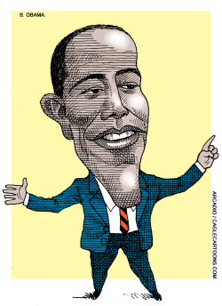 B OBAMA COL by Arcadio Esquivel