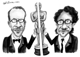 COEN BROTHERS - GRAYSCALE by Christo Komarnitski