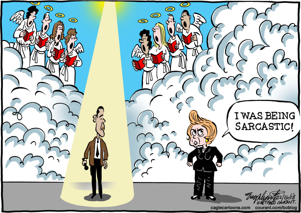  HILLARY CLINTON by Bob Englehart