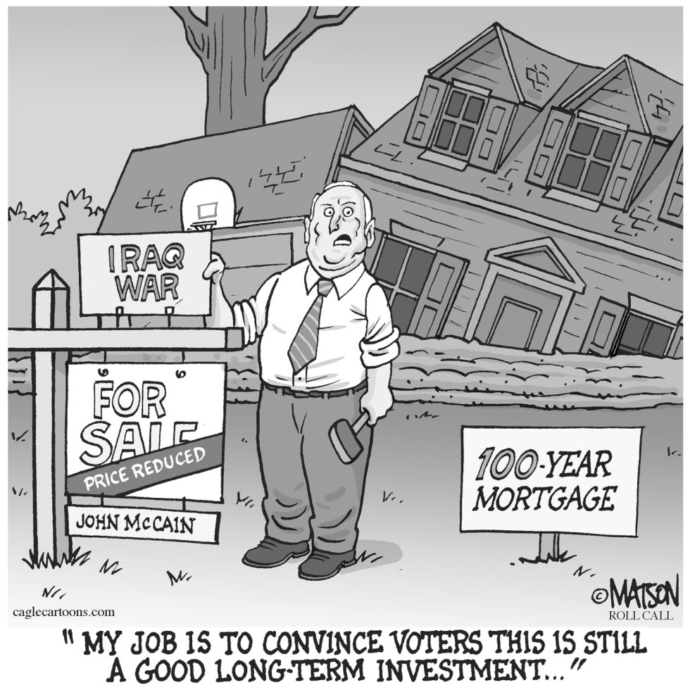  100-YEAR MORTGAGE ON IRAQ WAR by RJ Matson