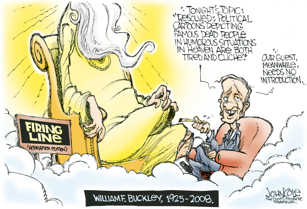  BILL BUCKLEY RIP by John Cole