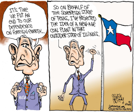 ANTI-ILLINOIS BUSH by Gary McCoy