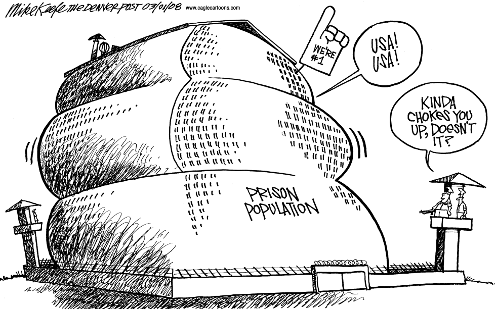  PRISON POPULATION by Mike Keefe