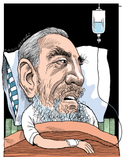 FIDEL CASTRO  by Arcadio Esquivel