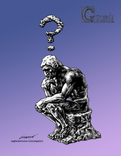 GALLERY: THE THINKER BY RODIN by Antonio Neri Licón