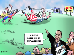 OBAMANOMICS COLOUR by Paresh Nath